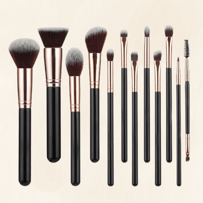 Pro Beauty Pinsel-Kollektion 12-teilig